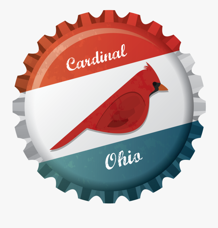 Cardinal Bird Ohio, Transparent Clipart