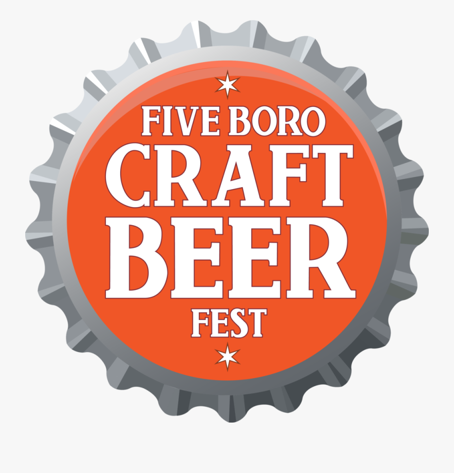 Five Boro Craft Beer Fest Bottlecap Label- - Label, Transparent Clipart