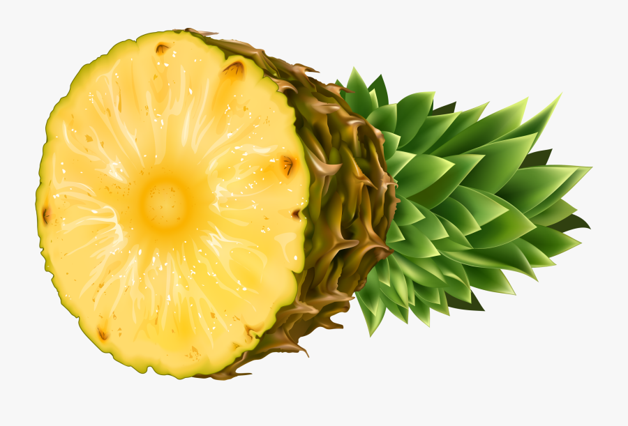 Comida Frutas Bebidas Etc - Ananas Et Noix De Coco, Transparent Clipart