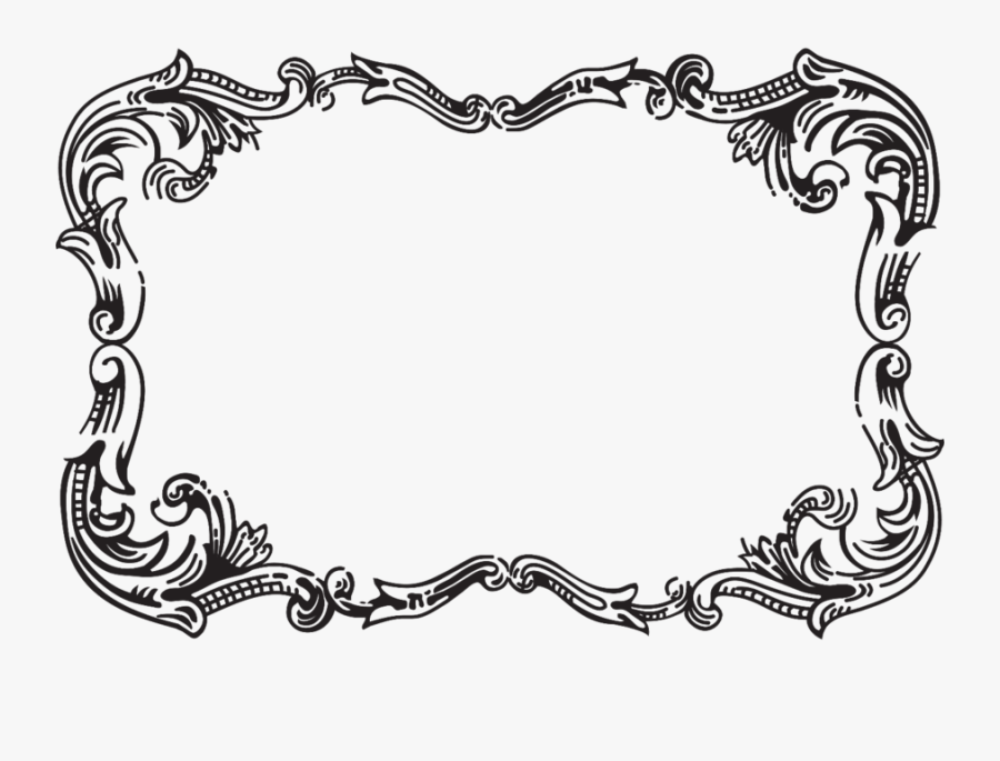 Fancy Frame Clip Art N18 Free Image - Kenar Çerçeve, Transparent Clipart