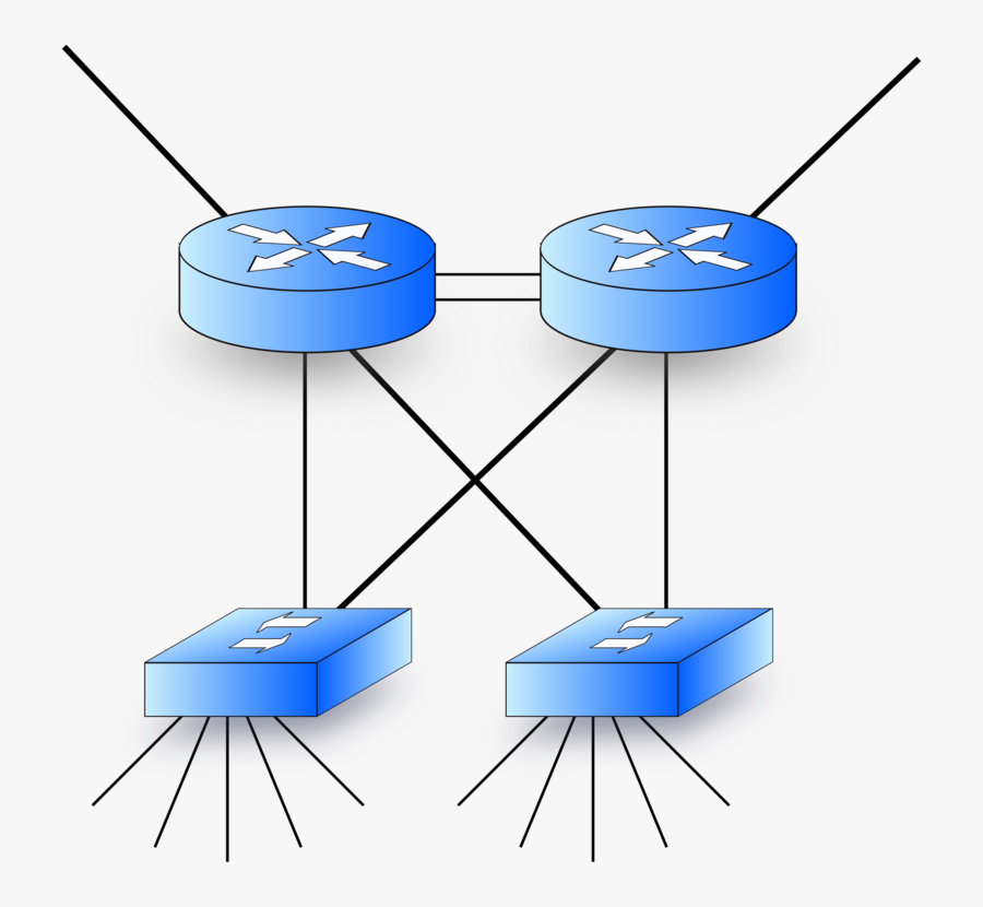 Routers And Switches, Transparent Clipart