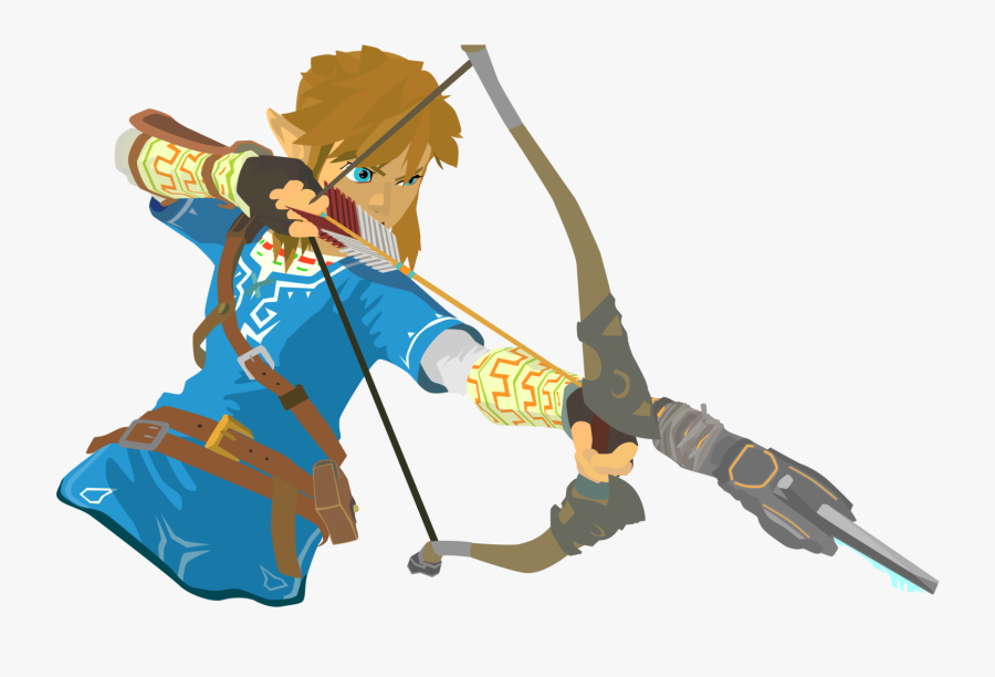 Zelda Ii The Adventure Clipart , Png Download - Link Legend Of Zelda Breath Of The Wild Png, Transparent Clipart