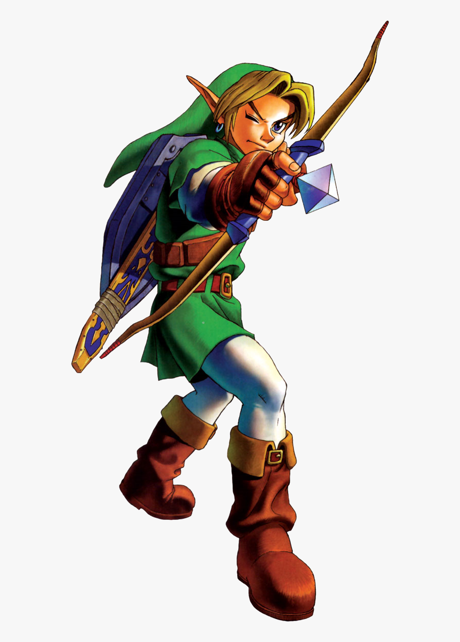 Zelda Link Png Hd - Zelda Link Ocarina Of Time , Free Transparent