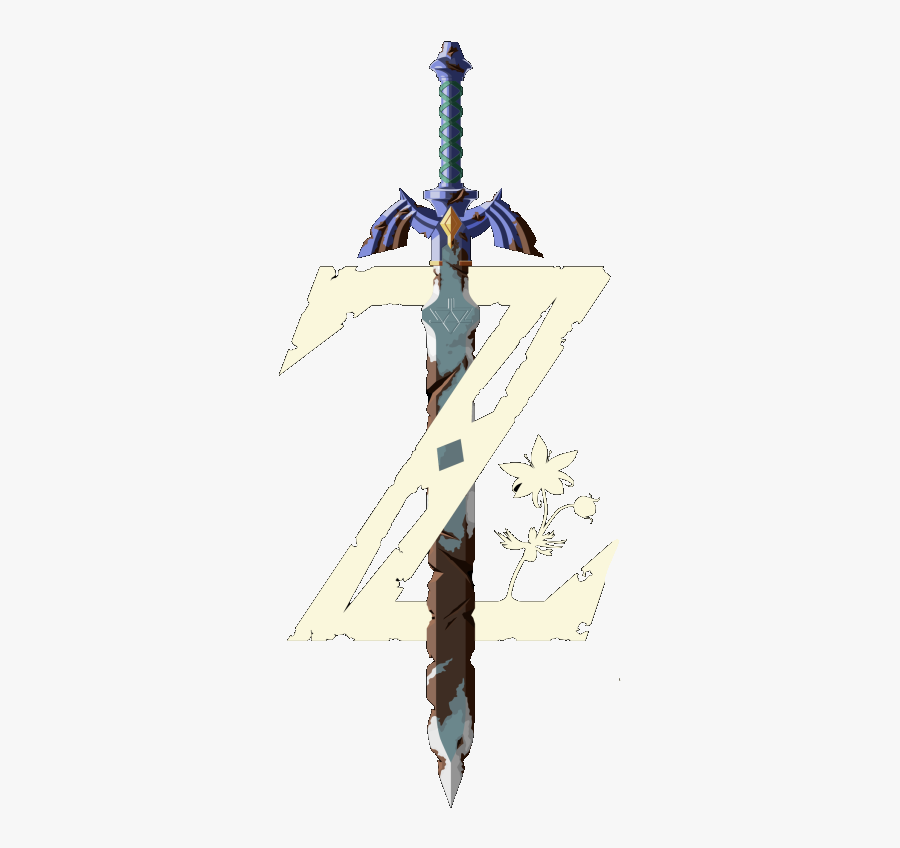 The Legend Of Zelda - Breath Of The Wild Sword, Transparent Clipart