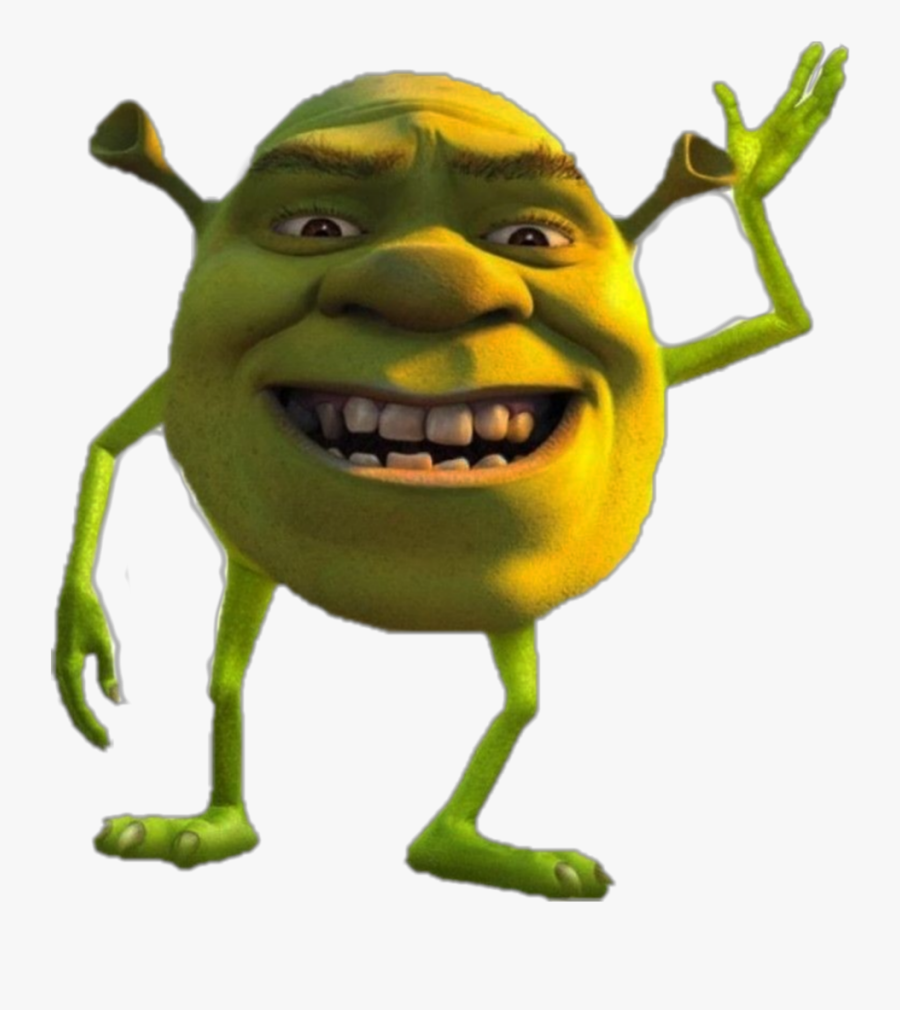 Sherk Sticker - Shrek Wazowski, Transparent Clipart