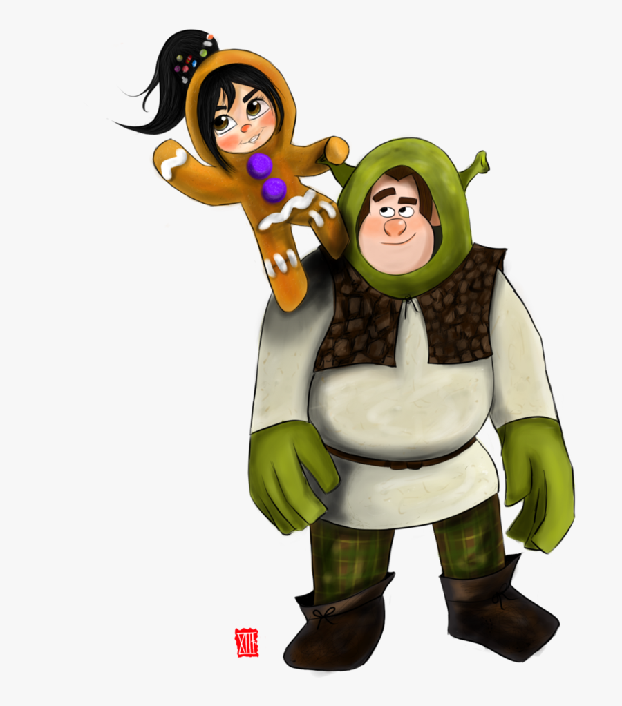 Shrek Clipart Wikia - Vanellope Shrek, Transparent Clipart