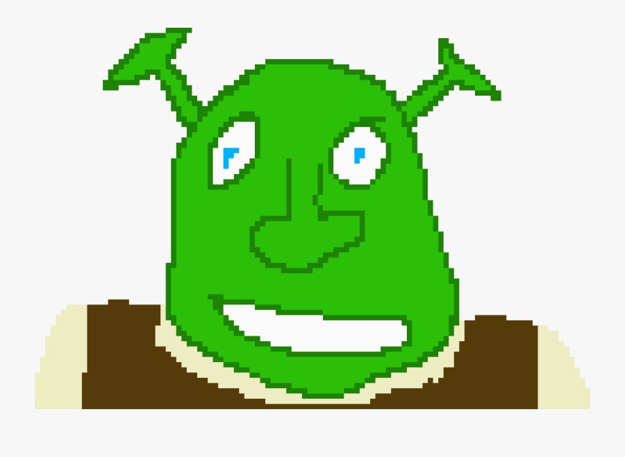 Shrek - Cartoon - Shrek With Fork, Transparent Clipart