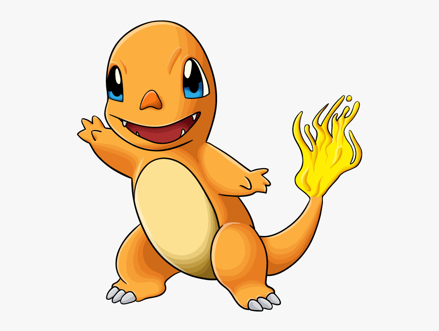 Hello Clipart Charmander Pokemon - Pokemon Drawings Carmander, Transparent Clipart