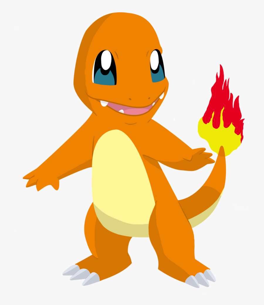 Finger Clipart Fore - Charmander, Transparent Clipart