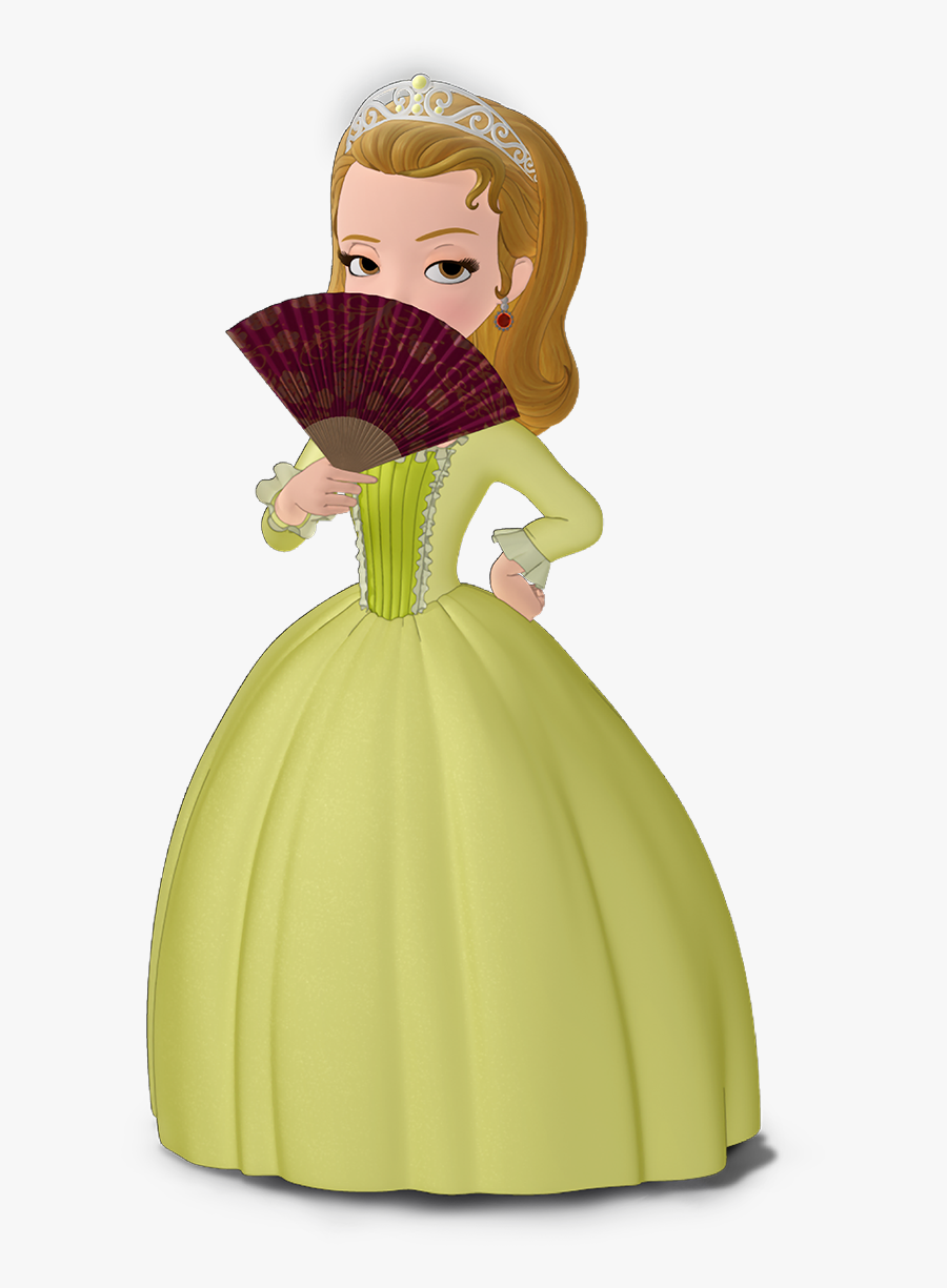 Sofia The First Amber Fan , Png Download - Princess Amber From Sofia The First, Transparent Clipart