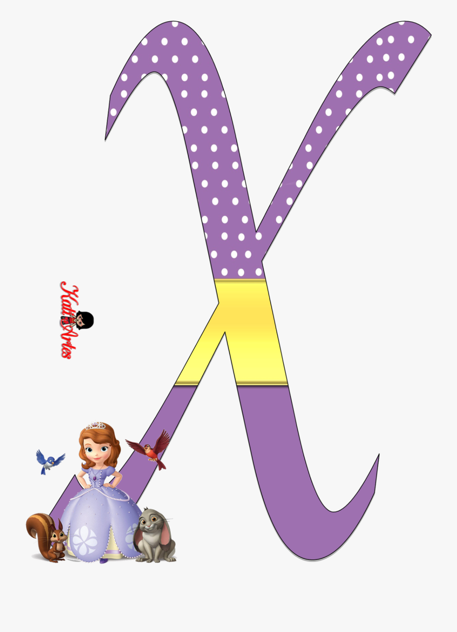 Transparent Sofia The First Png - Sofia The First Png Alphabet, Transparent Clipart