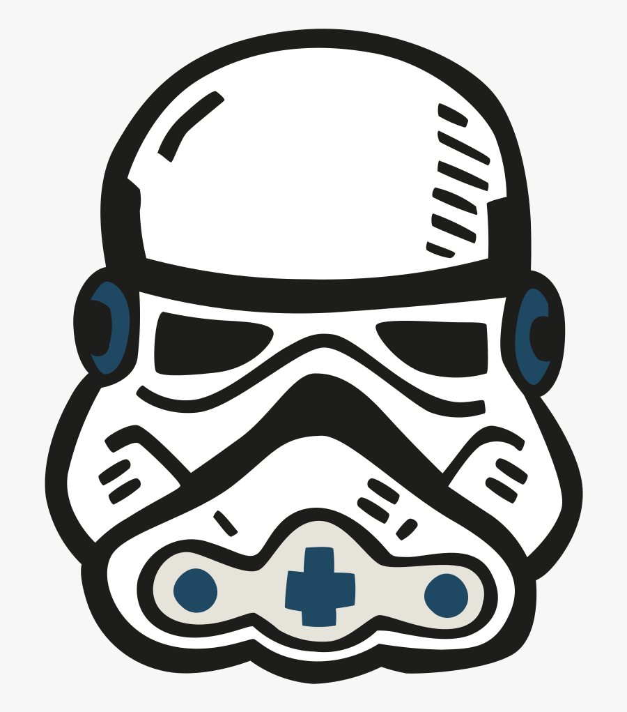 Stormtrooper Icon - Blue Stormtrooper Clip Art Png, Transparent Clipart