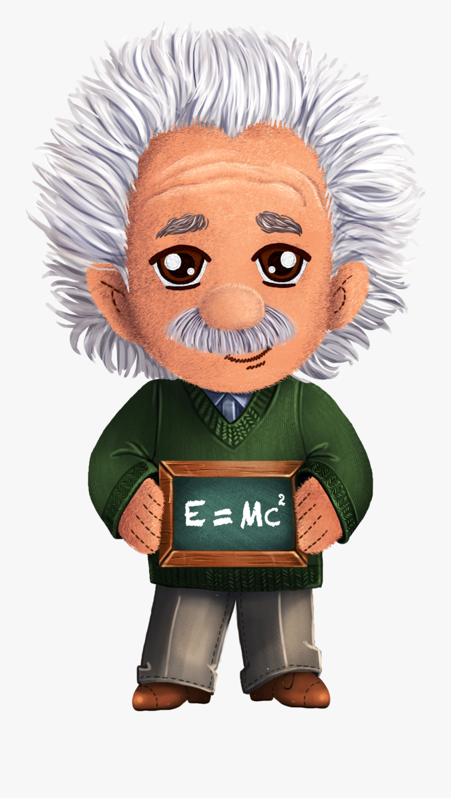 Einstein Cartoon Png Albert Einstein Transparent Png , Free Transparent