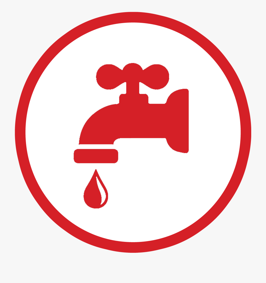 Nice No Water From Faucet Gallery - No Hot Water Icon, Transparent Clipart