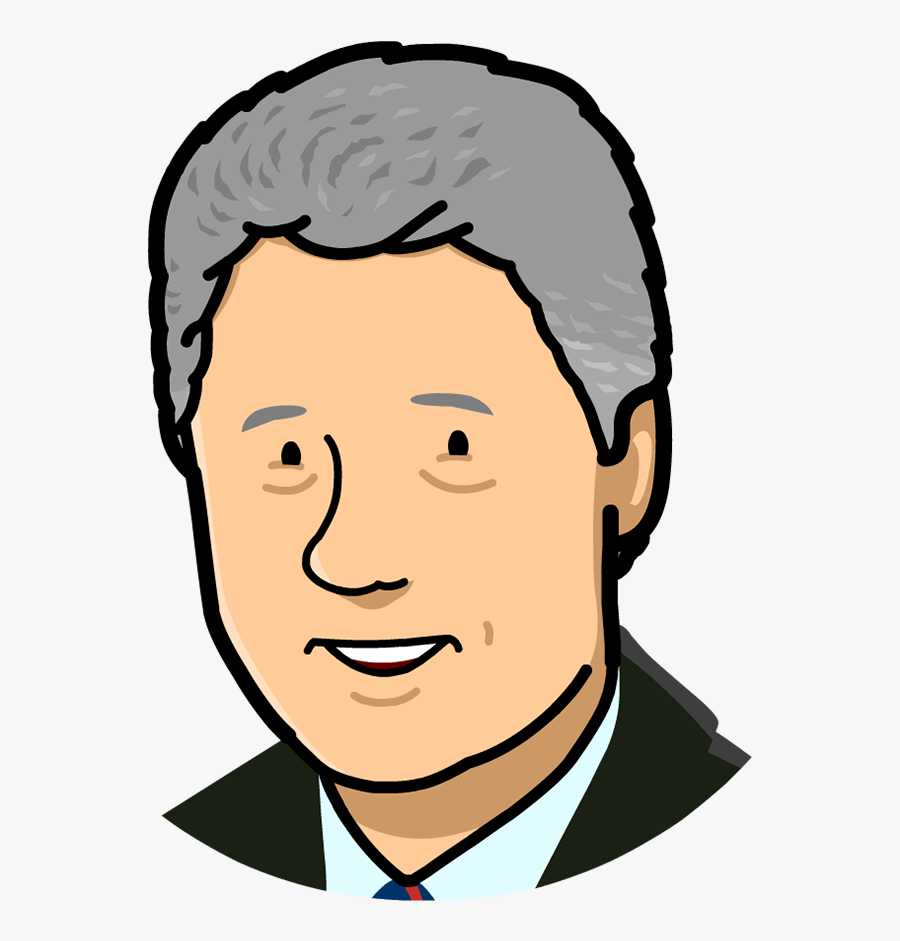 Bill Clinton, Transparent Clipart