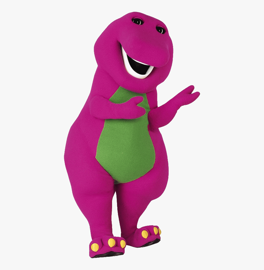 Barney Mascot Standing - Barney The Dinosaur , Free Transparent Clipart ...