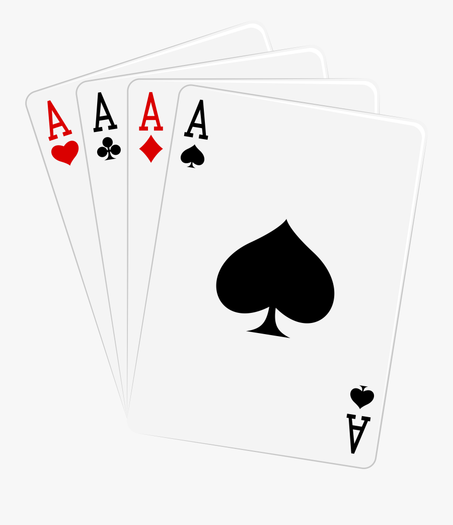Four Aces Cards Png Clipart - Four Aces Cards, Transparent Clipart