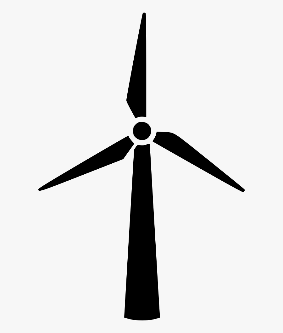 Wind Turbine Windmill Svg Png Icon Free Download - Wind Turbine Silhouette Png, Transparent Clipart
