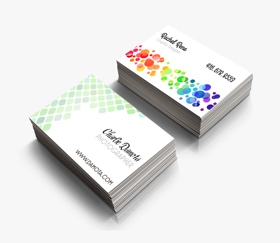 Transparent Index Card Png - Business Card Printing Png, Transparent Clipart