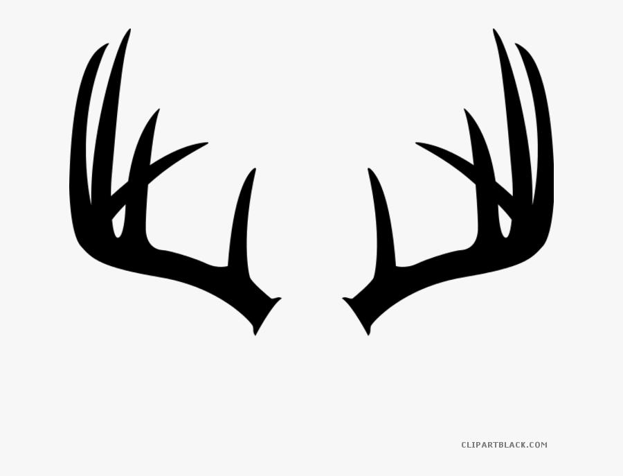 Clipart Freeuse Deer Antlers Animal Free - Letter O With Antlers, Transparent Clipart