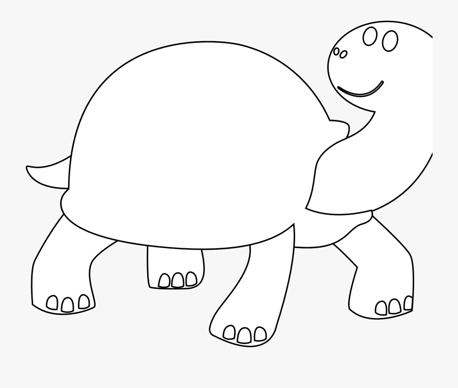 Images You Need Or Turtle Clip Art Black And White - Cartoon, Transparent Clipart