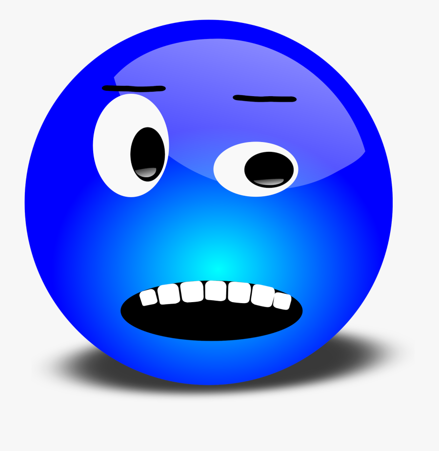 Annoyed Face Clip Art Ourclipart Png - Animated Moving Smiley Face, Transparent Clipart