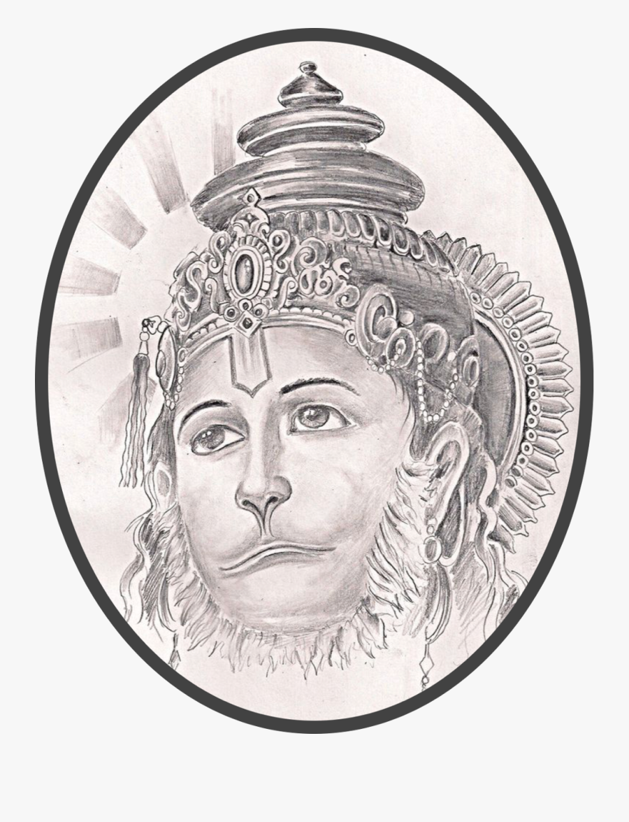 Hanuman Drawing Bajrang Bali - Hanuman Jayanti 2019 Quotes, Transparent Clipart