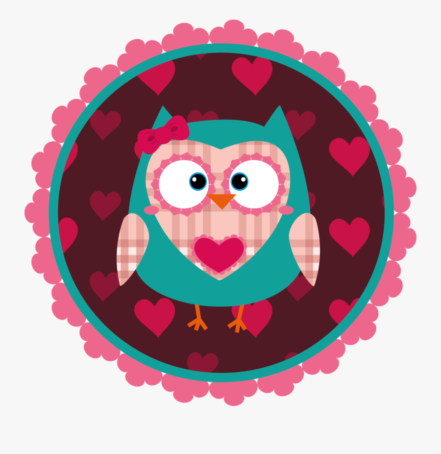 Cute Clipart Pink Cartoon Owl, Transparent Clipart