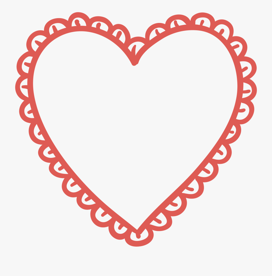 Valentines Day Heart Black And White Clip Art - Black And White Polka Dot Circles, Transparent Clipart