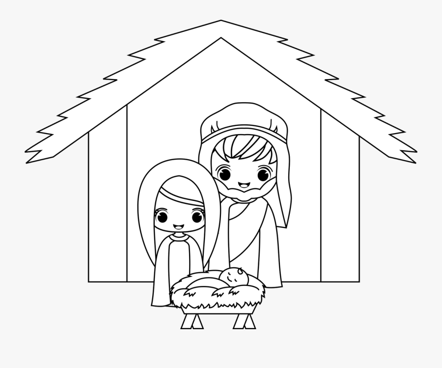 Nativity Scene - Cartoon , Free Transparent Clipart - ClipartKey