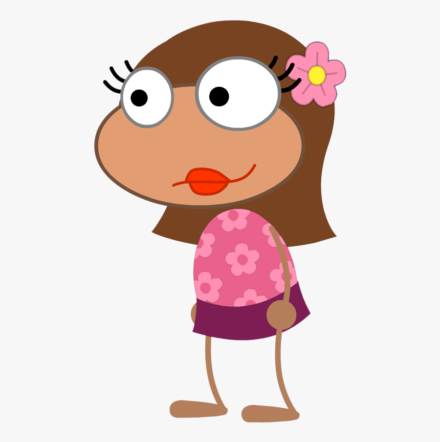 Hulalady - Poptropica Character Girl , Free Transparent Clipart ...