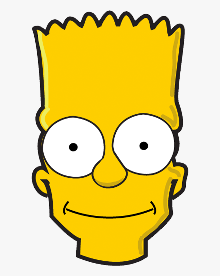 Bart Simpson Clipart To Printable To - Bart Simpson Face Png, Transparent Clipart