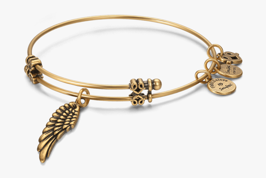 Transparent Gold Angel Wings Png - Imitation Jewellery Bangle Png, Transparent Clipart