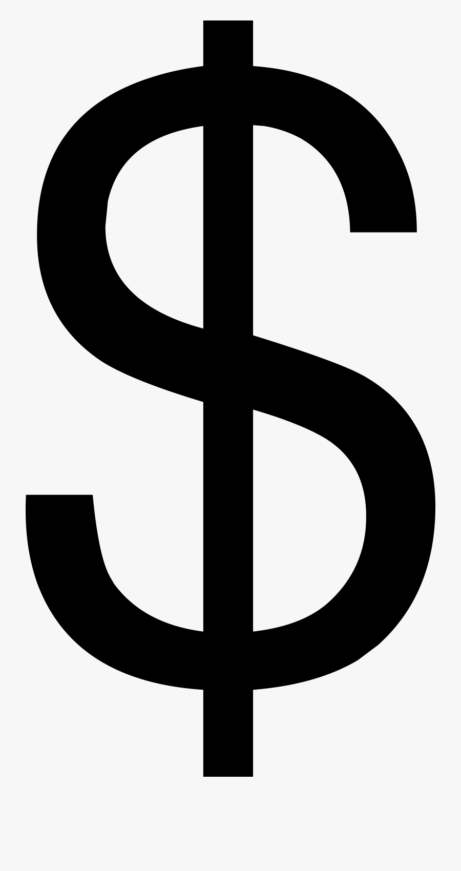 Signs And Symbols Local - Us Dollar Sign Png, Transparent Clipart