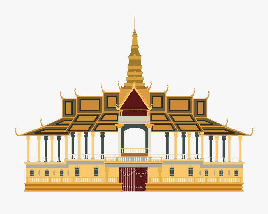 Temple Transparent - Royal Palace, Transparent Clipart