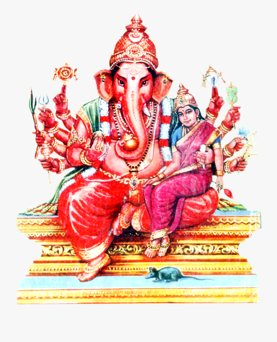Laxmi Ganapathi Png Images Hd Wallpapers Pics Photos - Ganesha Gowri Festival Wishes, Transparent Clipart