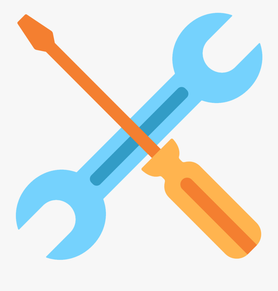 Transparent Tv Icon Png - Icon Wrench Blue Png, Transparent Clipart