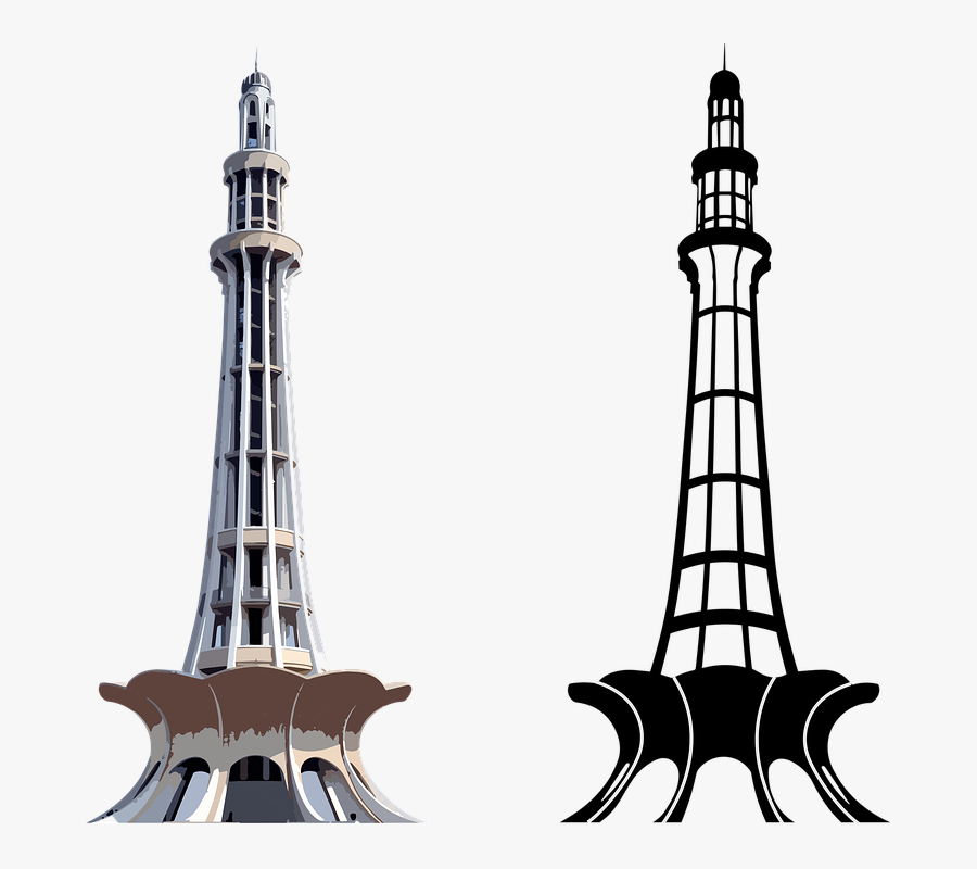 Minar E Pakistan, Lahore, Punjab, Pakistan, 23march - Minar E Pakistan Clipart, Transparent Clipart