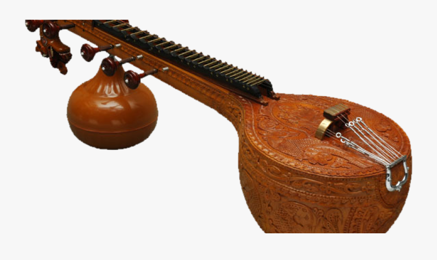 The Ancient Classical Sound Of India"s Vichitra Veena - Veena Musical Instrument, Transparent Clipart