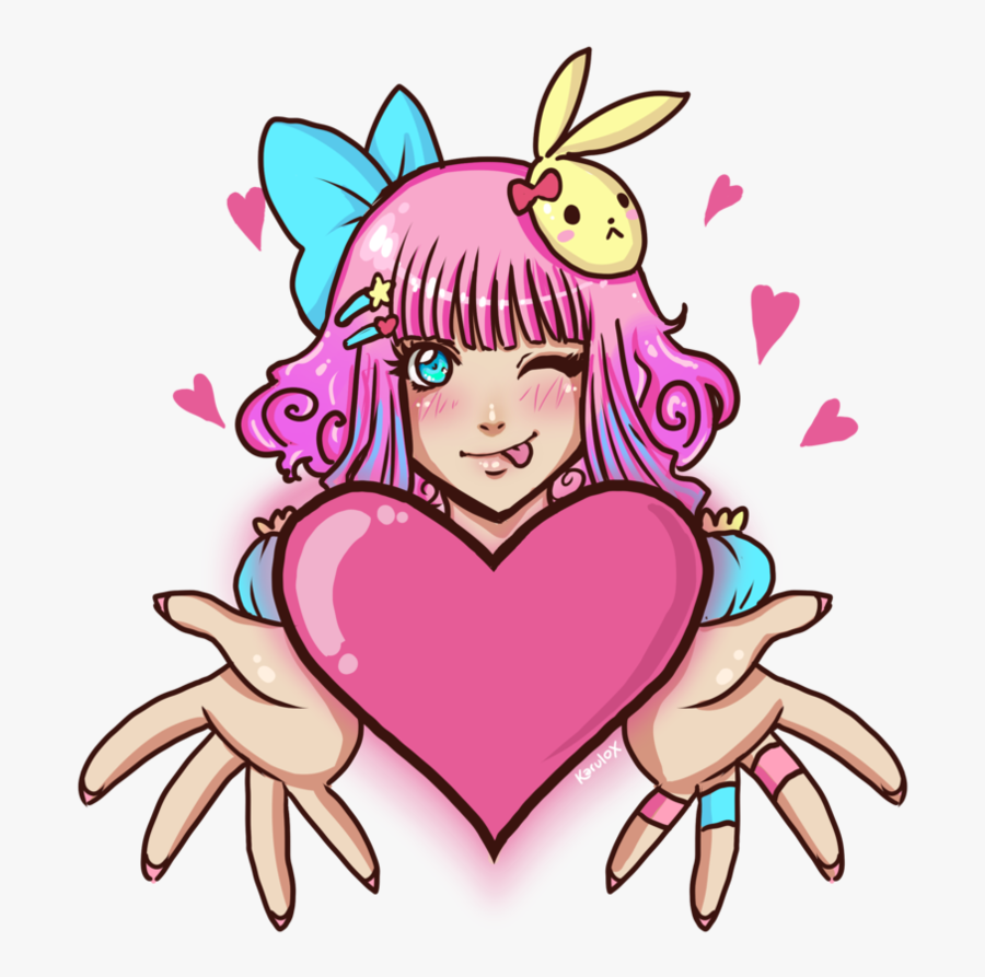 #animedrawing #stickeranime #heartsticker #lovesticker - Smite Fan Art Nieth, Transparent Clipart