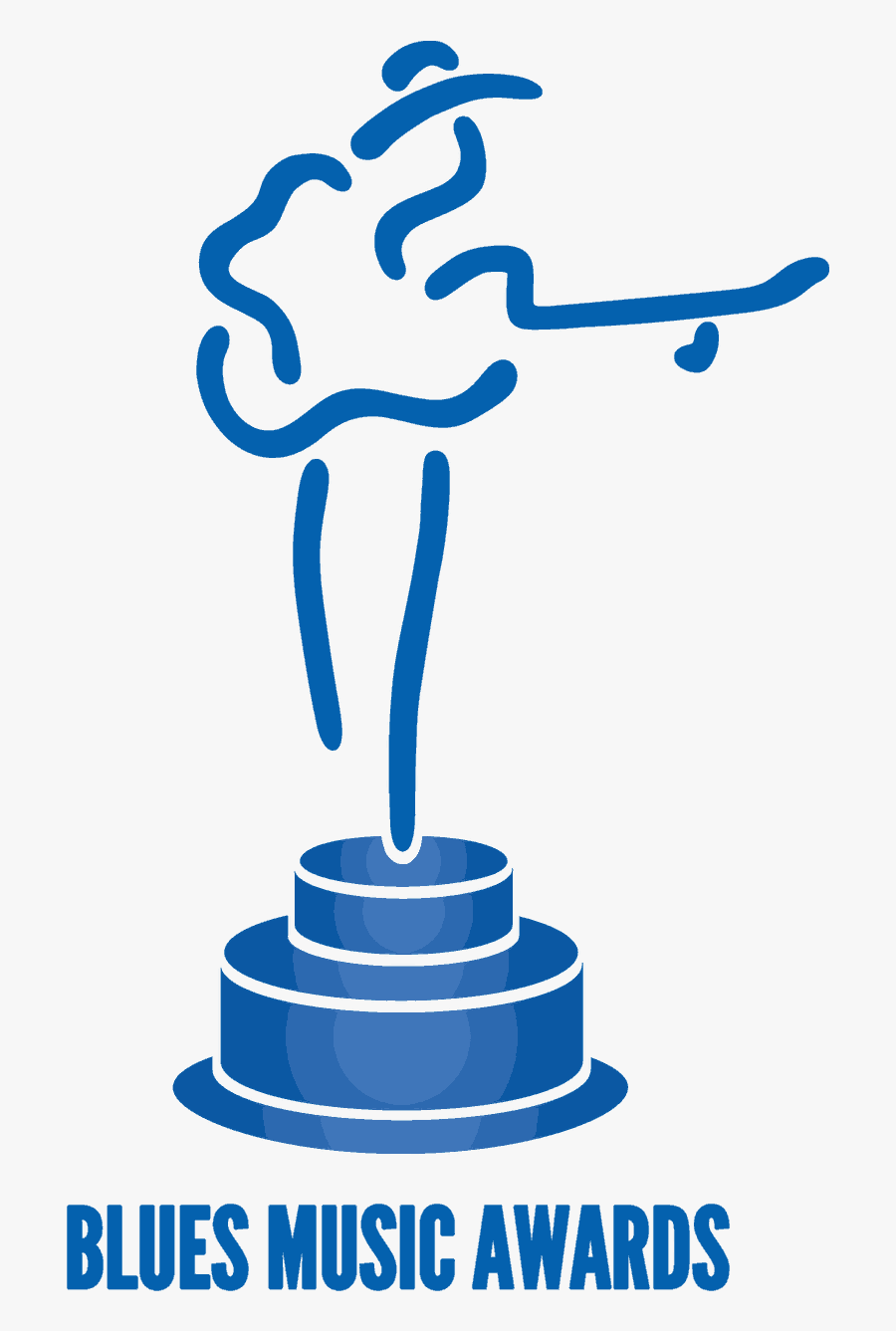 Blues Music Awards Logo, Transparent Clipart