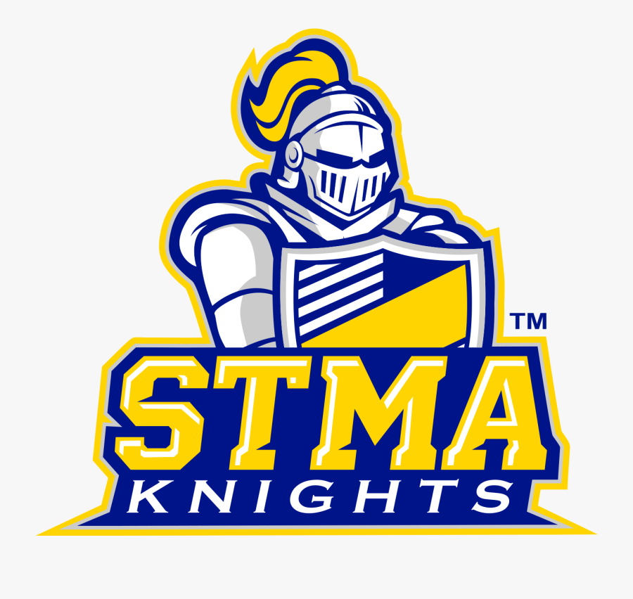 School Logo - St Michael Albertville Knights, Transparent Clipart