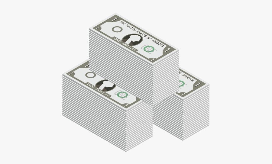 United Banknote Bill Dollar One-dollar One States - Box, Transparent Clipart