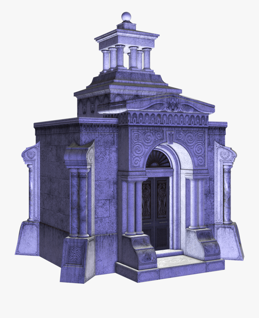 Mausoleum Clipart - Cartoon Mausoleum, Transparent Clipart