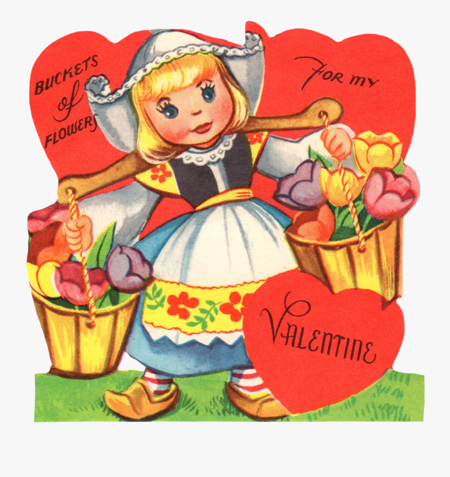 Transparent Happy Valentines Day Banner Clipart - Cartoon, Transparent Clipart