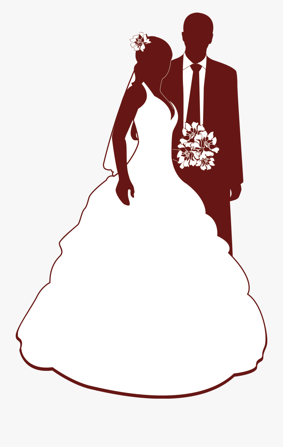 transparent bride silhouette png clip art for wedding invitation free transparent clipart clipartkey transparent bride silhouette png clip