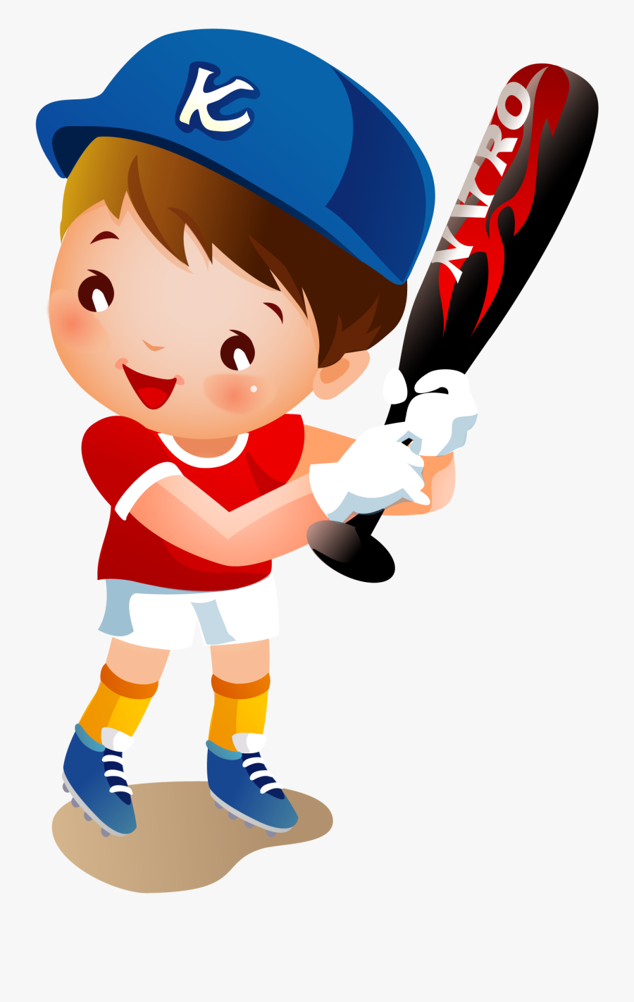 Baseball Cartoon - Play Baseball Cartoon, Transparent Clipart