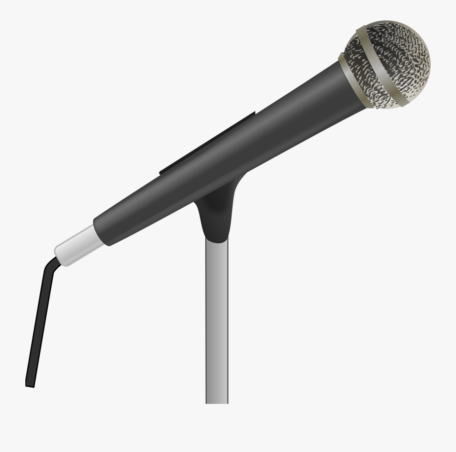 Microphone Stand Clip Art, Transparent Clipart