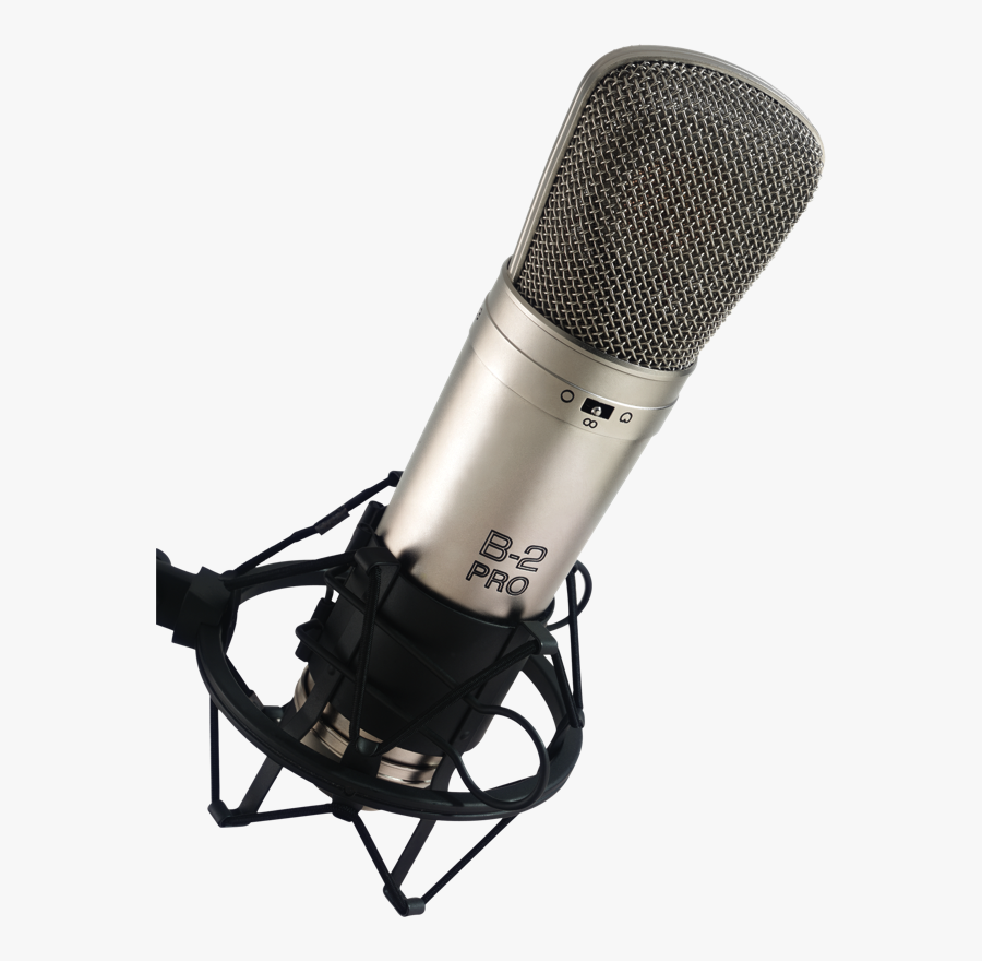 B 2 Pro Large Diaphragm Microphones Microphones Behringer - Behringer B2 Pro, Transparent Clipart