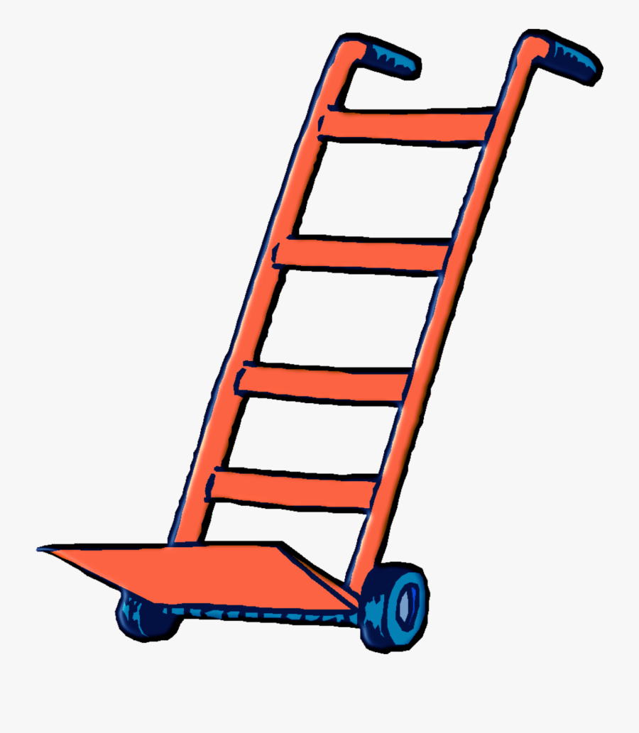 How To Guide - Hand Truck, Transparent Clipart